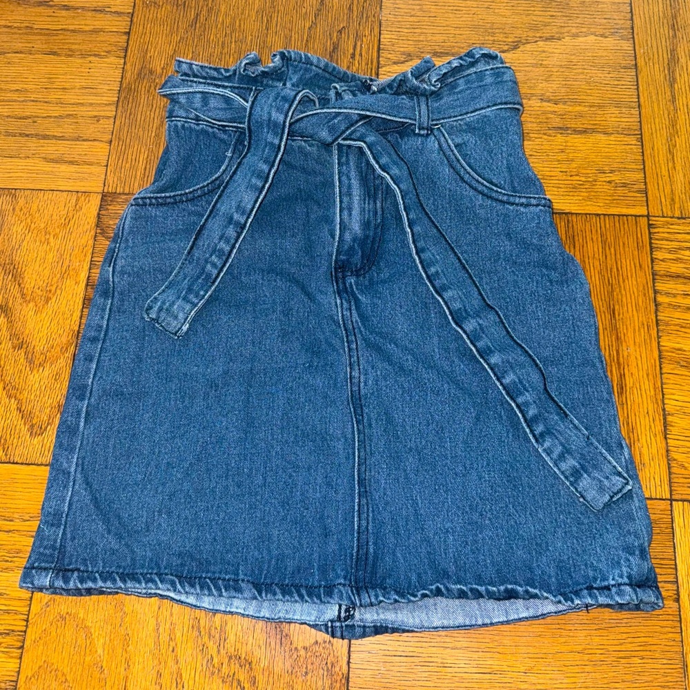 Pretty Little Thing Jean Skirt